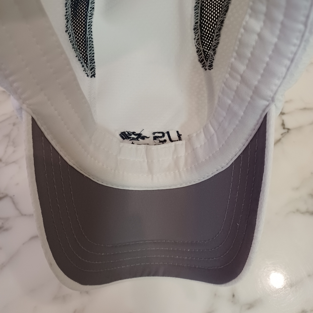 White Performance Baseball Cap - Picture 14 of 16